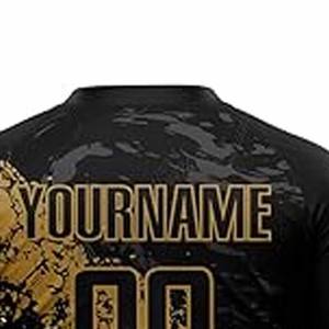 Fabricants de maillots de football américain classiques OEM personnalisés Maillot de football de rue à sublimation en maille respirante - Product Image 4