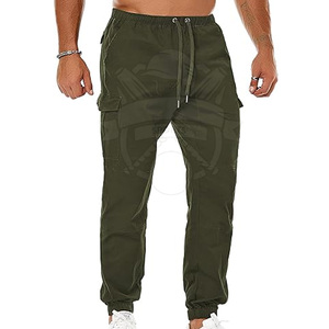 Vente en gros OEM pantalons de jogging pour hommes nouveau design taille adulte toile meilleur prix - Product Image 1