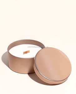 Wholesale Premium Metal Wax Candle <b>Jar</b> with Lid for Home <b>Decoration</b> - Product Image 5