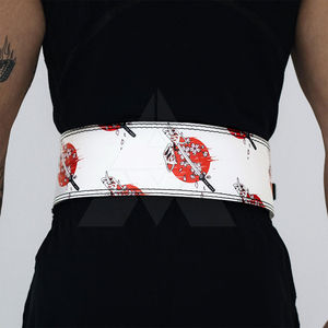 Gran oferta cinturón de levantamiento de pesas de piel de vaca 70-110 cm gimnasio Fitness entrenamiento Cross-Fit cinturón de cintura soporte ancho PU para deportes Cross-Fit - Product Image 2