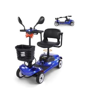 NOUVEAU Scooter électrique pliable longue portée FAV Pro pour adultes, bleu - Product Image 2