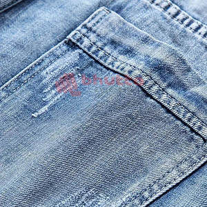 Nouveauté hiver, vêtements d'entraînement de haute qualité, shorts en jean pour hommes avec poche, usage décontracté, vente chaude, shorts en jean pour hommes en vente - Product Image 5