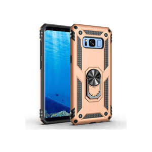 Funda de silicona con forro de lujo JoieCreatif Vega Gold para Samsung para Galaxy S8-cubierta trasera protectora - Product Image 1