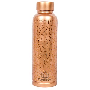 Cadeau de mariage Bouteilles d'eau en cuivre Design moderne pour le fitness Utiliser les personnes de yoga - Product Image 3