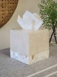 Nuevo Modelo de Caja para Pañuelos con Incrustaciones de Hueso, Color Personalizado, Pulido, Hecho a Mano, Artículo Decorativo, Caja para Pañuelos con Incrustaciones de Hueso en Venta - Product Image 6