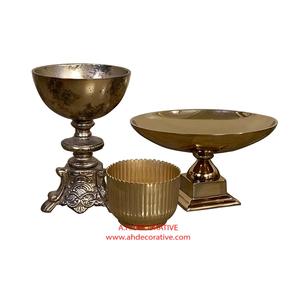 Mesa de Metal para fruta, Bol decorativo para servir ensalada, decoración de boda y fiesta, cuenco de Chocolate de lujo, superventas - Product Image 4