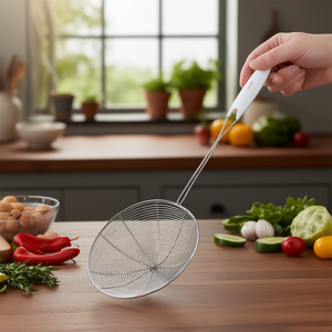Schiumarola Inox (16cm) Cromo y Blanco 0417 8 - Product Image 3