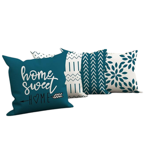 Funda De Almohada bordada de cuerda de algodón de 50x50cm | Cojín floral geométrico de color sólido personalizado | Venta al por mayor decorativa OEM - Product Image 3