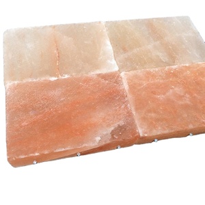 อิฐเกลือหิมาลัยสีชมพูคุณภาพสูงสำหรับตกแต่งภายในห้องเกลือ บล็อกคริสตัลธรรมชาติสำหรับสปาบำบัด ตกแต่งผนัง - Product Image 6
