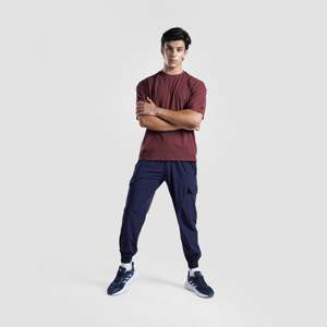 Excel 100% Cotton Trousers Navy-Oversized Formal Jogging Style Customized Logo Zippers Decoration XL 6XL Sizes Straight Colored - Product Image 4