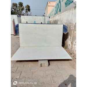 Ambaji แผ่นหินอ่อนแคลเซียมแข็งสีขาวที่เหนือกว่าการออกแบบที่ทันสมัยพื้นผิวขัดเงาขัดเงาสำหรับการตกแต่งภายในโรงแรมวิลล่าอพาร์ทเมนท์1ปี - Product Image 4