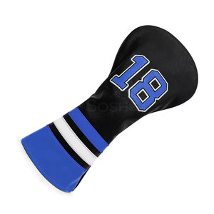 New Arrival PU Leather Waterproof Golf <b>Head</b> <b>Cover</b> Latest Design High Quality Customizable SOSH4 - Product Image 5