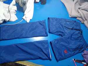 Pantalones Deportivos de Alta Calidad para Hombre, de Algodón, Bordados, con Cordón Ajustable, Pedrería, Bolsillos Desmontables - Product Image 4