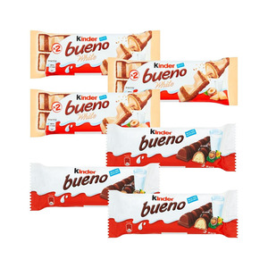 Barre de chocolat blanc Kinderrr Bueno en gros 43g de barres de chocolat au lait et aux noisettes au meilleur prix de vente - Product Image 5