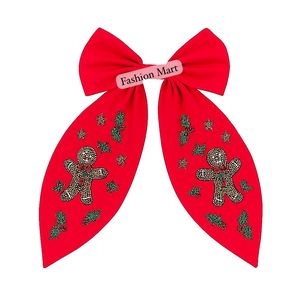 Holiday Glam Premium Lazos de cuentas hechos a mano para alegría navideña - Product Image 1