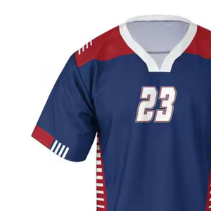 Diseño impreso personalizado Lacrosse Jersey Hombres y mujeres usan diseño superior Lacrosse Jersey para la venta Servicio OEM - Product Image 5