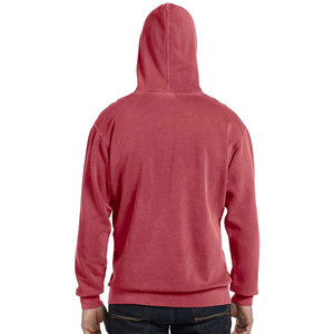 Sweat-shirts à capuche avec fermeture éclair sur le devant, polaire chaud, nouveau modèle 2025, sweat-shirt décontracté élégant pour homme, noir, bleu, poche, 100% coton - Product Image 5