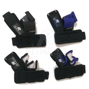 สายรัดข้อมือยกน้ำหนักหนังแท้ RC Fitness Wear แบบปรับได้ น้ำหนักเบา พร้อมหัวเข็มขัดล็อค  โลโก้สั่งทำได้ - Product Image 2