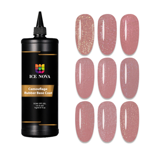 OEM 2 en 1 Gel <span class=keywords><strong>Base</strong></span> de Goma con Brillo Nude Sin HEMA, <span class=keywords><strong>Base</strong></span> de Goma con Cobertura Brillante 1kg, Gel Constructor UV LED - Product Image 1