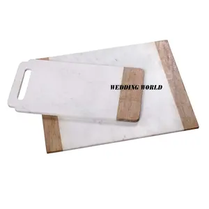 Wholesaler And Supplier Of Marble Chopping Block Premium Quality handmade Cheese Board Kitchen Ware Fruit Cutting Marble Board