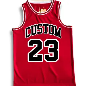 Atacado Personalizado Sportswear Camisa nBaing Basquete Jersey Para Homens Retro Bordados Basquete Uniformes