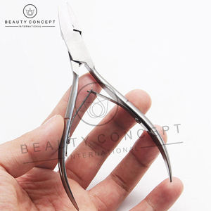 Durable Easy to Use in Salon for Manicure Pedicure Products Personalized Cuticle Nail Nipper by Beauty Concept International - Product Image 6
