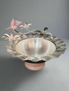 Bol décoratif élégant fait à la main, pièce maîtresse pour le salon, la table à manger, la cuisine ou le bureau, accent pour la maison - Product Image 2