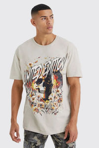 Acid Wash T-Shirts 2024 25 Premium Quality Breathable Wholesale Men's in Sustainable Plus Sized Acid Wash Shirts Men Acid Shirts - Product Image 2