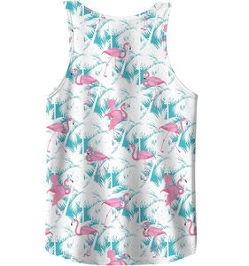 Camiseta Deportiva Personalizada para Hombre, Sin Mangas, Tejida, Transpirable, de Spandex/Algodón, Diseño Sólido, Estilo Urbano, para Verano - Product Image 2