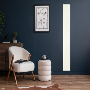 600W Solar‑Powered Aluminium Frameless Infrared Heating Panel with Overheat Protection for Efficient Bathroom or Room Heating - Product Image 1
