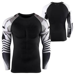 Rapid Dry Men Rash Guard con tela ligera y protección solar para deportes acuáticos y entrenamientos al aire libre - Product Image 3