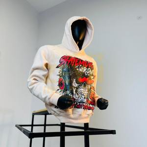 Peach Color Men Printed <b>Hoodies</b> <b>Trendy</b> Screen Printed Design Street wear Cotton Pullover <b>Hoodies</b> Wholesale Men's <b>Hoodies</b> OEM - Product Image 6