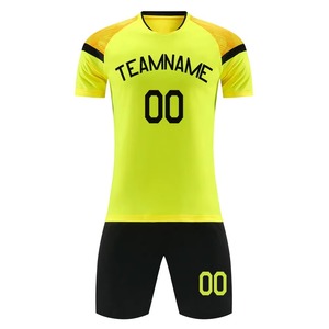 Conjunto de Uniforme de Fútbol Personalizado para Niños con Impresión por Transferencia de Calor, 100% Poliéster, Ligero y Anti-UV - Product Image 2