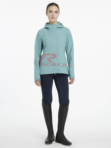 เสื้อแจ็กเก็ตขี่ม้าของผู้หญิงผ้าแห้งเร็วเนื้อนุ่มทนทานใส่ได้พอดีกับความชื้นมีสไตล์ - Product Image 4