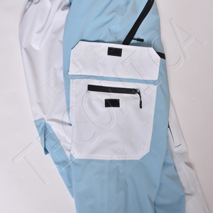 Pantalones deportivos para exteriores informales de cintura alta para hombre al por mayor, pantalones de esquí holgados de pierna ancha a prueba de viento, pantalones de snowboard para hombre - Product Image 5