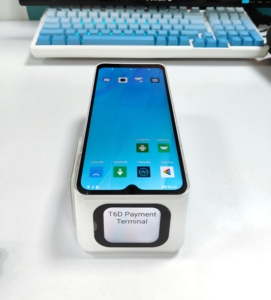 EMV NFC thanh toán hệ thống POS 6.5 inch cảm ứng lớn hiển thị điện thoại di động thiết bị đầu cuối 4 gam Pos với máy in khách hàng nhỏ Màn hình POS - Product Image 5