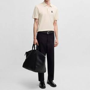 Camisa Casual con Logotipo Frontal Personalizado OEM para Hombre, Jersey de Bambú, Manga Corta, Cierre de Botones, Transpirable, Secado Rápido, Cuello Acanalado - Product Image 2