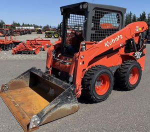 รถตักล้อยาง Kubota SSV65 พร้อมอุปกรณ์ตัดไม้สำหรับงานป่าไม้ รถตักขนาดกะทัดรัดประสิทธิภาพสูงสำหรับงานหนัก - Product Image 3