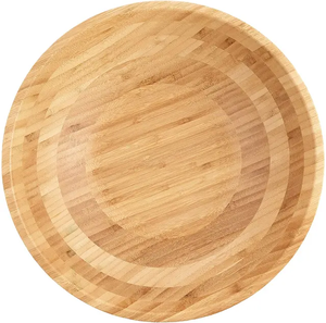 Meilleur nouveau bol de service en bois de couleur blanche personnalisé outils de cuisine pour le dîner vaisselle bol décoratif ménager - Product Image 6