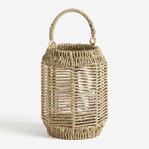 Lámparas decorativas de hierba marina natural, precio más bajo, faroles de paja de hierba marina hechos a mano - Product Image 4