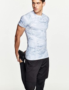 Leisure and Athletic Clothing Mens <b>Compression</b> <b>Shirt</b> - Product Image 4