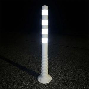 Boya Flexible de TPU Blanca y Resistente de 100x8cm para Seguridad Acuática - Product Image 1