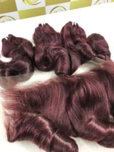 Droite 100% Vierge Remy Doux Lisse Brillant Machine Double Trame Extensions de Cheveux Vietnamiens Mélanger Les Cheveux Peut Être Utilisé Blanchiment - Product Image 6