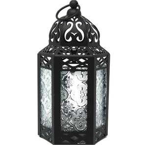 Ensemble de deux lanternes en métal personnalisées, fabriquées en Inde, pour la décoration de la maison, des hôtels, des restaurants, des mariages, des bureaux. Best-seller. - Product Image 3