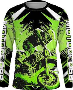 2026 Sublimation complète conception personnalisée hommes moto course à manches longues moto veste moto auto course porter - Product Image 1