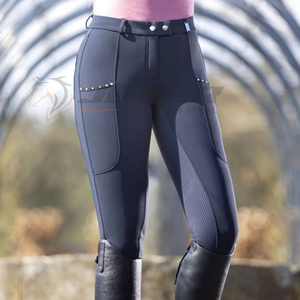 Culotte élégante à siège intégral avec coupe élégante tissu extensible renforcé poignée de siège ajustement confortable et contrôle de l'humidité à vendre - Product Image 4