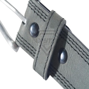 Boucles en métal de haute qualité Ceintures en cuir véritable sur mesure avec emballage personnalisé Meilleures ceintures en cuir pour hommes OEM - Product Image 5