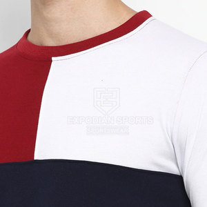 Vente directe d'usine T-shirt décontracté pour homme 100% coton Manches courtes Haute qualité Respirant Écologique Vente en gros - Product Image 5