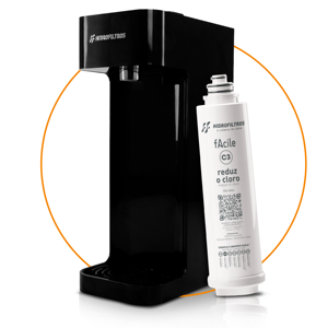 Facile C3 Aktivkohle-Ersatzfilter |   Reduzierung von Chlor-Geschmack und -Geruch |   Lebensmittelqualität ISO 9001 - Product Image 3