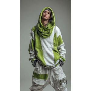 Sweat-shirts à capuche en molleton 500 GSM pour hommes, surdimensionnés, pour l'hiver, style streetwear, pull à capuche imprimé pour hommes, OEM sublimation - Product Image 5